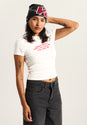 Soft Life Baby Tee egret Vorderansicht