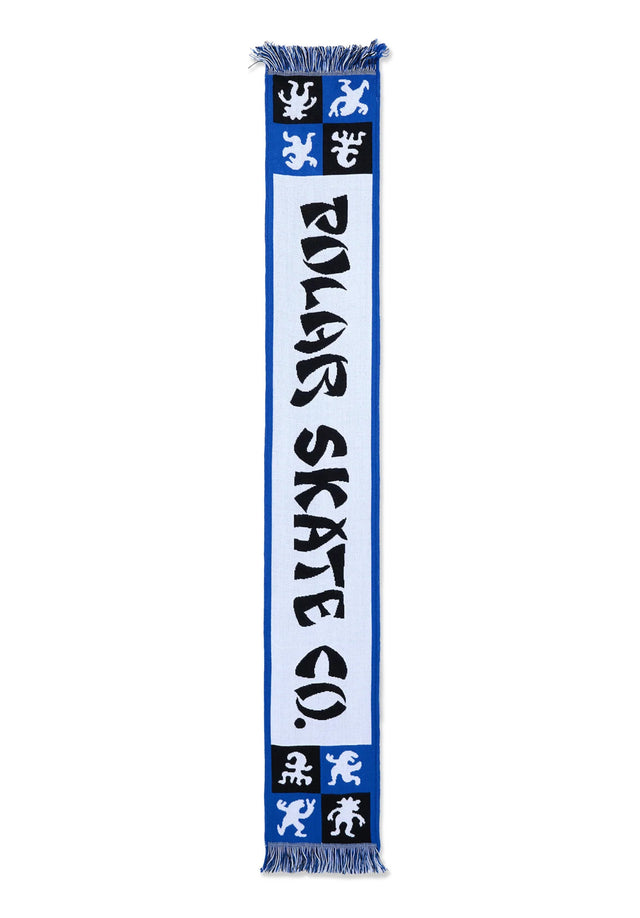 Football Scarf blue Vorderansicht
