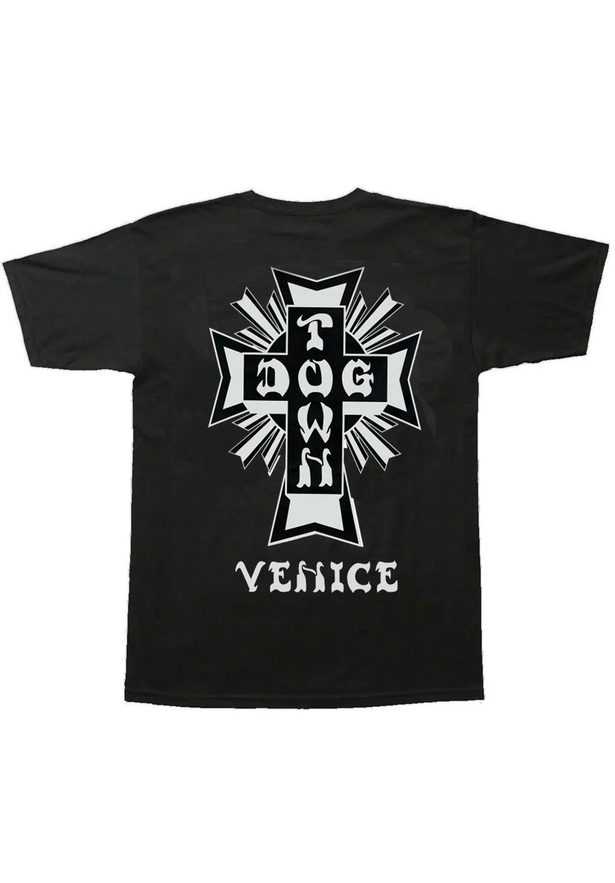 Venice Cross Logo black Vorderansicht