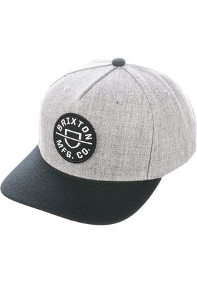 Crest C MP heathergrey-black Vorderansicht