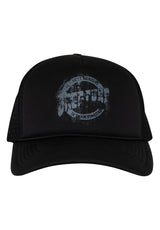 Finest Streak 5-Panel Unstructured Mesh Snapback black Vorderansicht