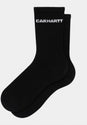 W' Link Socks black-white Vorderansicht