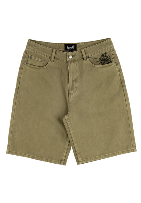 Chasm Baggy Denim Short cedar Vorderansicht