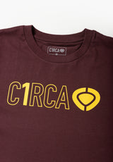 Din Icon Track redbrown-yellow Rueckenansicht