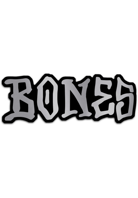 OG Bones 3 Sticker chrome Vorderansicht