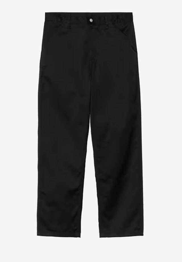 Simple Pant blackrinsed Vorderansicht