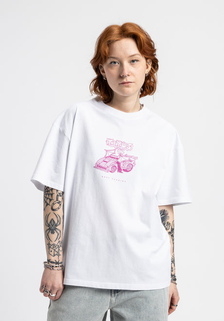 TITUS Hell of a Tuner T-Shirt white – Vorderansicht