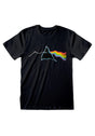 Pink Floyd - Rippled Dark side of the moon black Vorderansicht