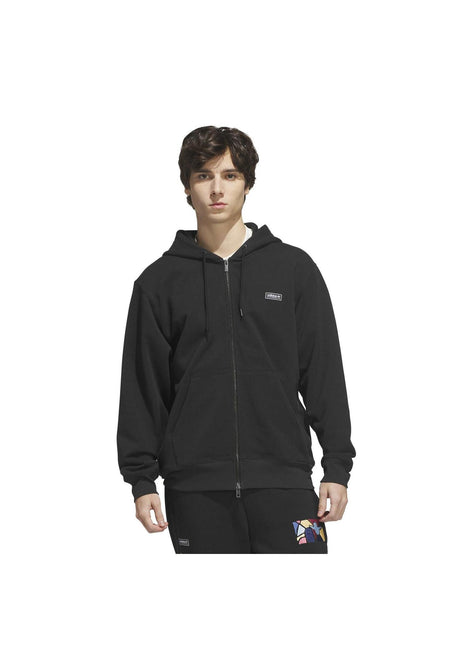 adidas-skateboarding Gonz Graph Zip-Hoodie black – Rückenansicht