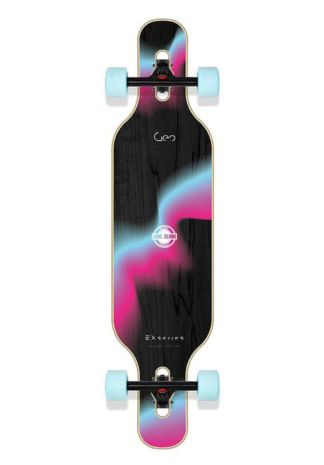 Geo 40 Flex2 Fiberflex black-blue-pink Vorderansicht