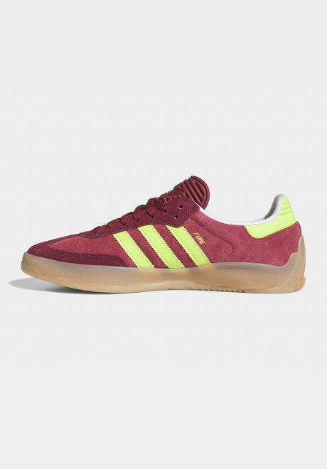 adidas-skateboarding Puig Samba Schuhe Jungs maroon – Detailansicht 2