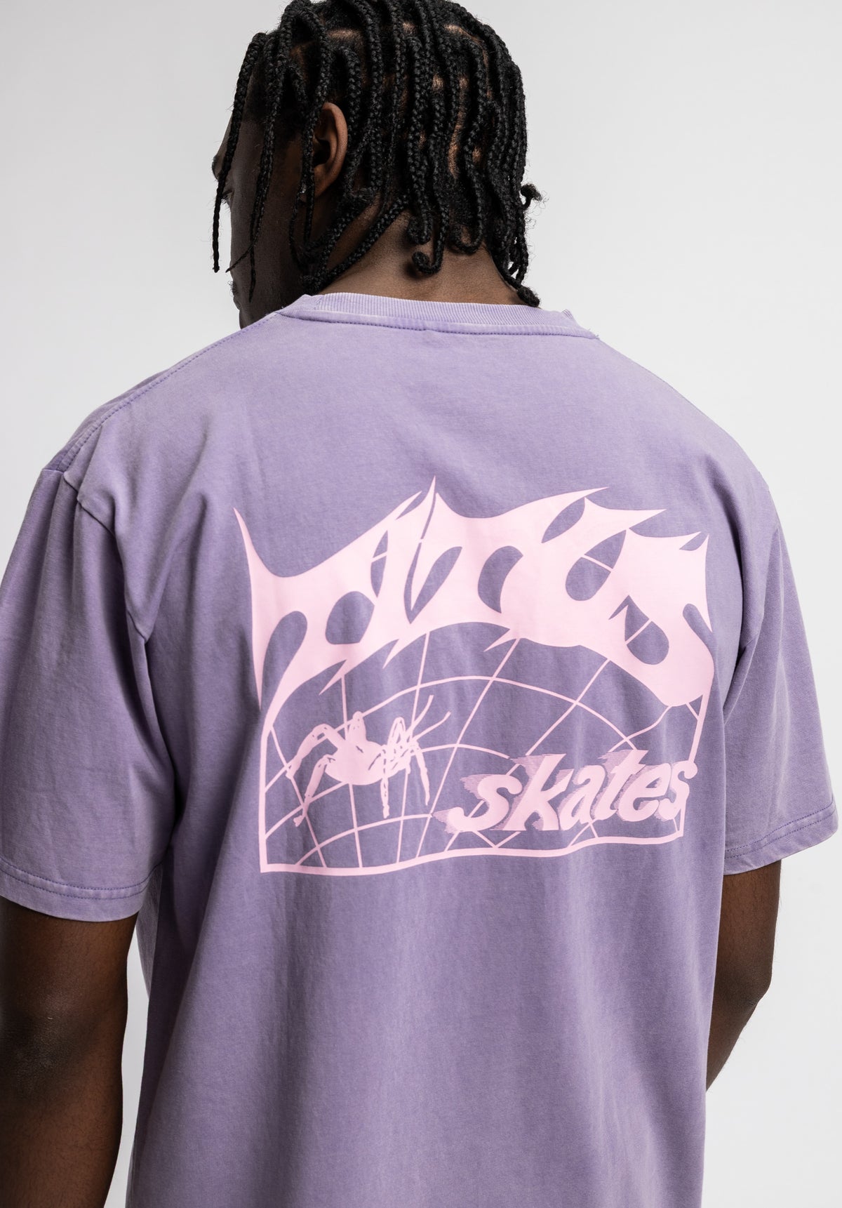 TITUS Heritage Clean T-Shirt darklilacfaded – Detailansicht 1