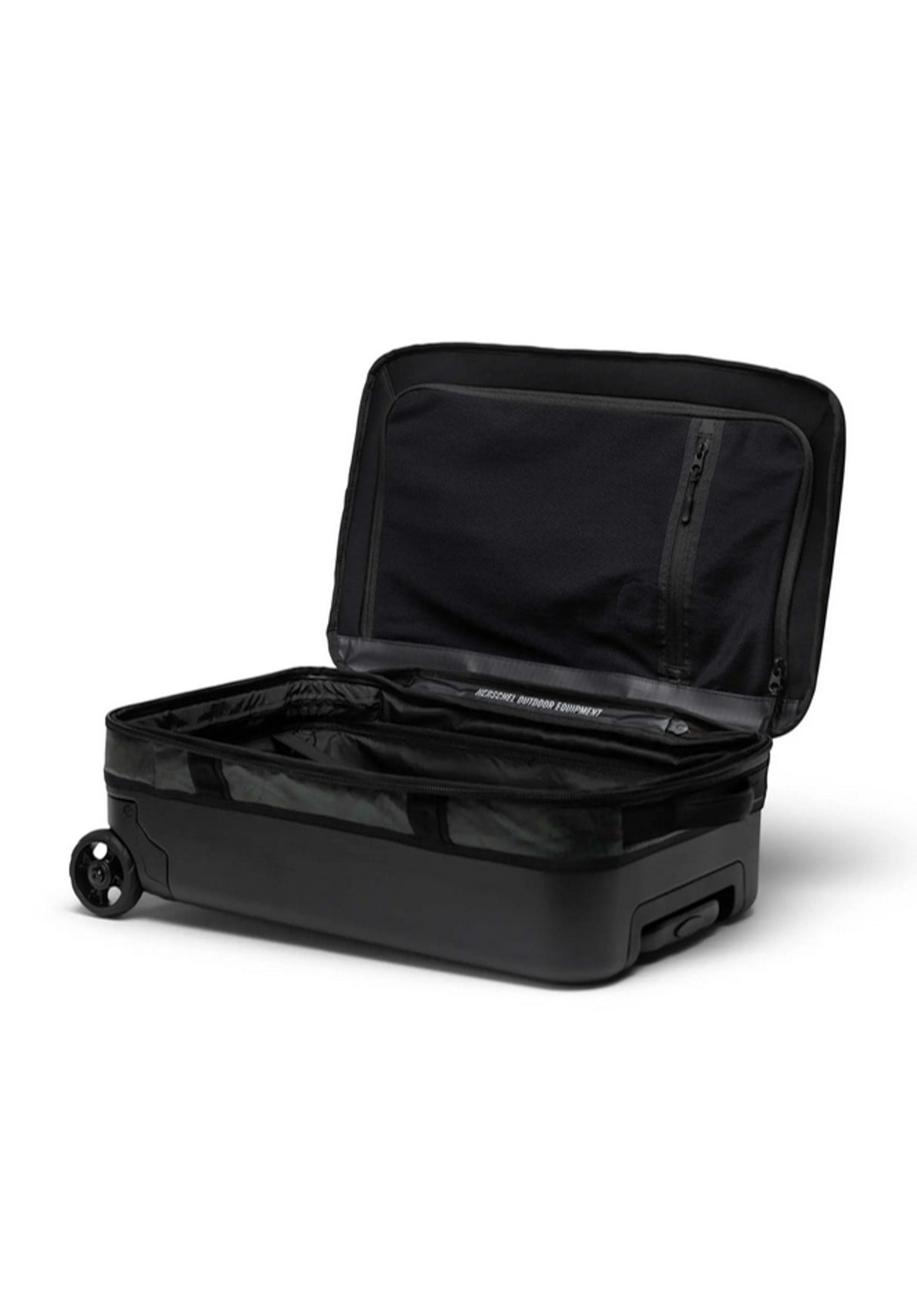 All Season Hybrid Roller Large Carry On pineneedle EQ camo Closeup2