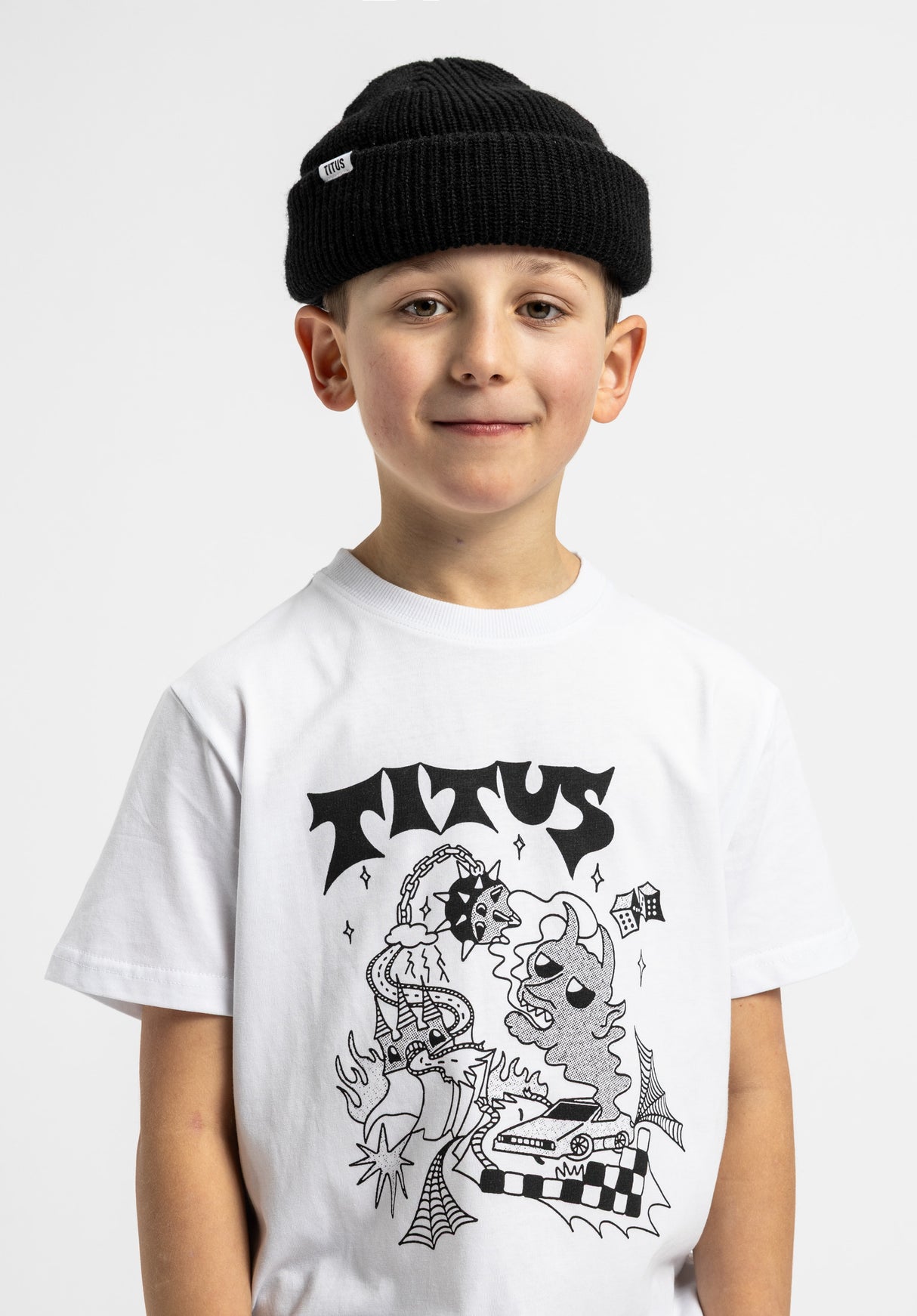 Devils World Kids white Rueckenansicht