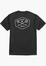 No Sweat Moisture Wicking black Rueckenansicht