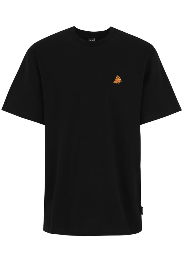 Pizza Slice black Vorderansicht