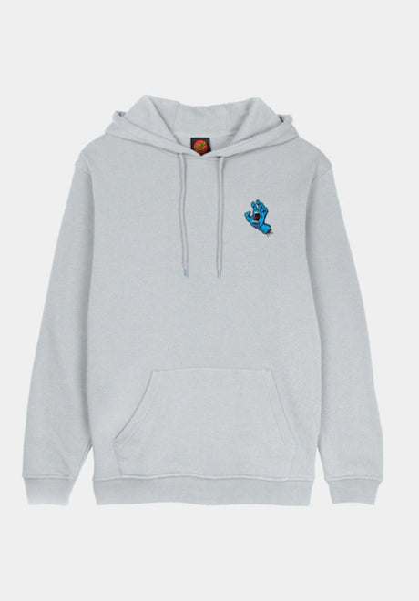 Santa-Cruz Screaming Hand Chest Hoodie mist – Rückenansicht