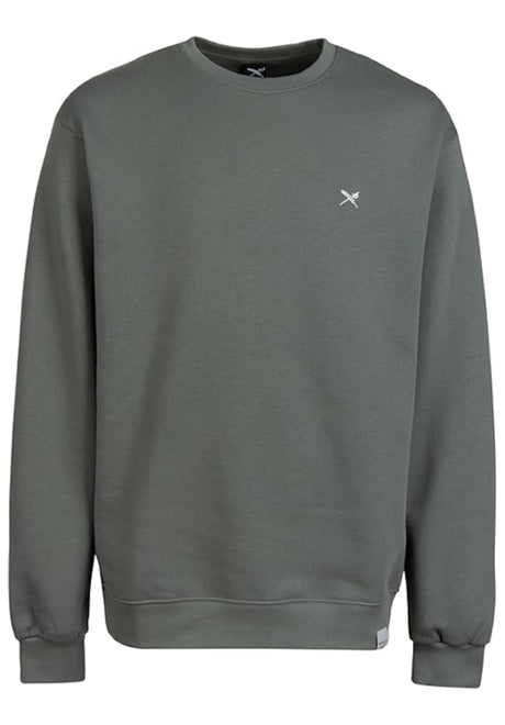 iriedaily Mini Flag 2 Sweatshirt junglegreen – Vorderansicht