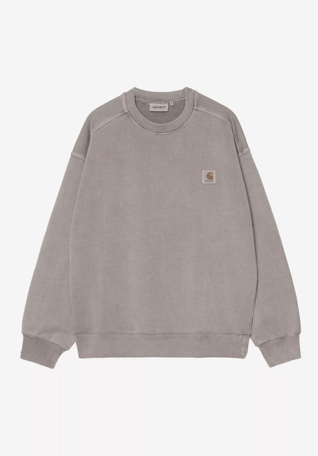 Carhartt WIP Nelson Sweatshirt yosemitegarmentdyed – Vorderansicht