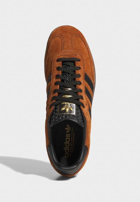 adidas-skateboarding Samba ADV Schuhe Jungs dubrown-coreblack-gum – Detailansicht 1