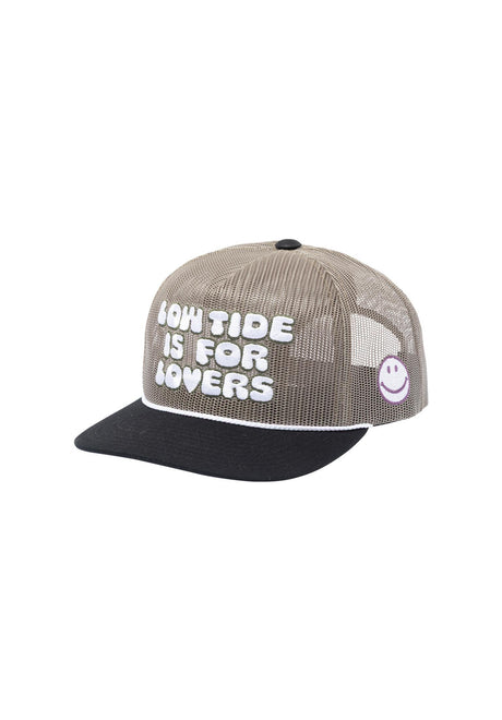 Lovers 5-Panel Trucker Snapback olive-black Vorderansicht
