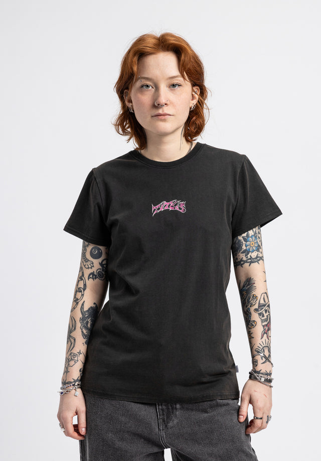 W Classic Logo blackfaded Vorderansicht