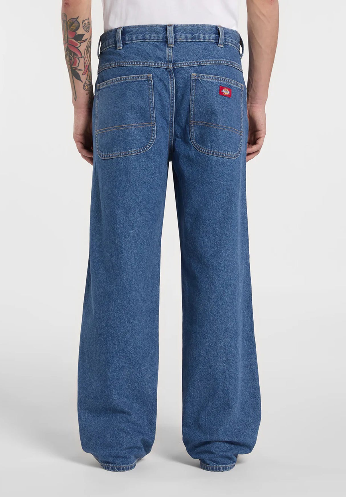 958 Baggy Straight Work classicblue Rueckenansicht