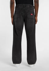 954 Relaxed Straight Work blackwashfaded Rueckenansicht