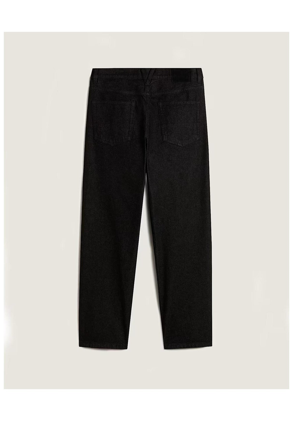 Check 5 Baggy Denim Pant blackrinse Rueckenansicht