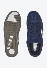 Lo Cut navy-white-gum Rueckenansicht