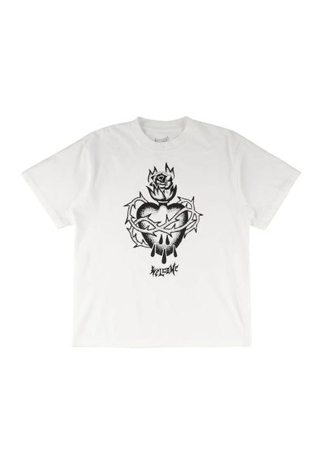 Welcome Hallowed Printed T-Shirt white – Vorderansicht