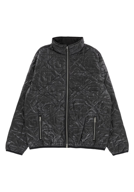 Puffer black Vorderansicht