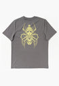 Trapped Tee antracite Vorderansicht