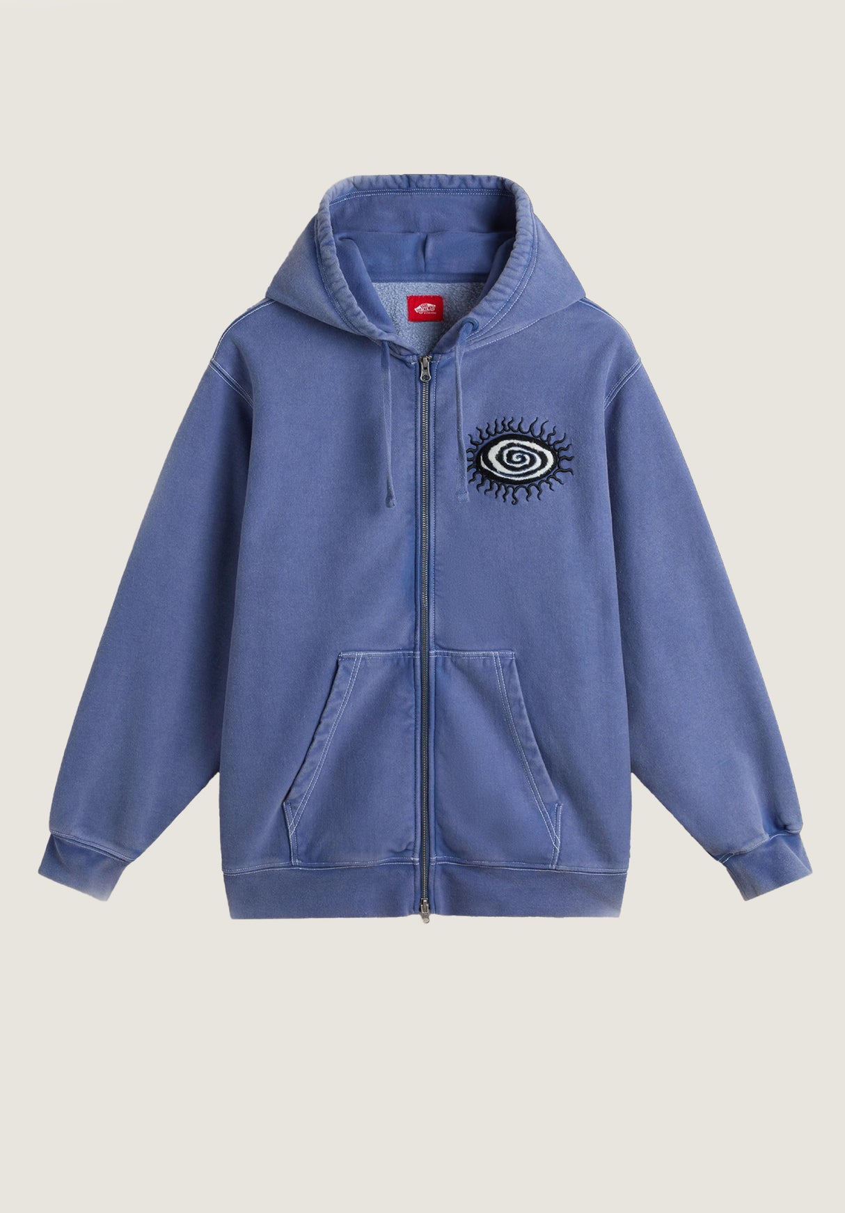 Skate Sun Swirl Zip truenavy Vorderansicht