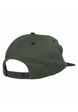 Stamped Opus Snapback kale-black Rueckenansicht