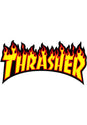 Flame Sticker Medium 6 yellow Vorderansicht