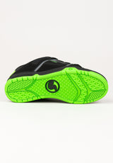 Comanche black-charcoal-lime-nubuck Closeup1