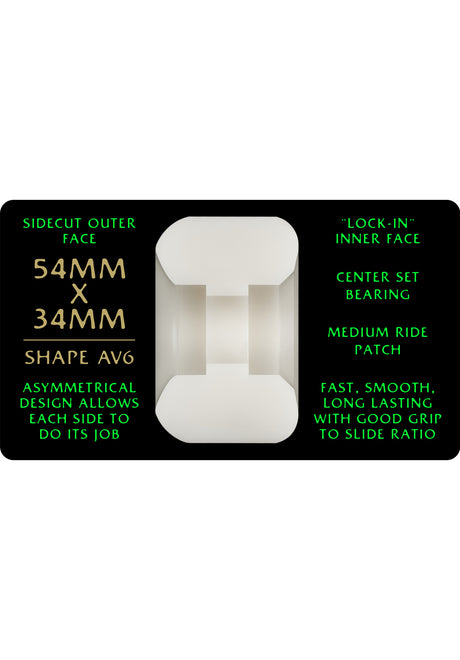Dragons Nano Rat 88A AV6 Asymmetrical Medium Ride offwhite Rueckenansicht