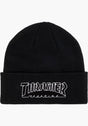Outlined Logo Embroidered black Vorderansicht