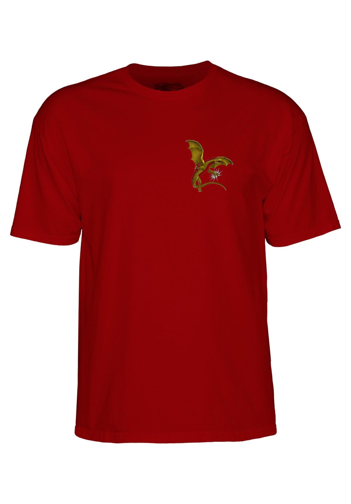 Dragons Logo garnet Rueckenansicht