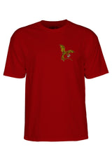 Dragons Logo garnet Rueckenansicht