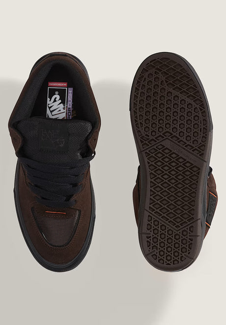Skate Half Cab WaffleCup brown-black Closeup1