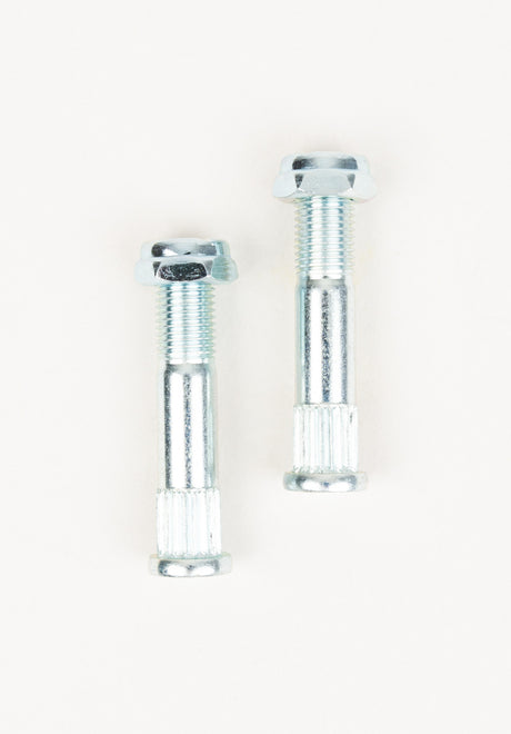 Hollow Kingpin+Nut silver Vorderansicht