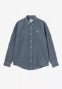 Madison Cord Shirt angelite-angelite Vorderansicht