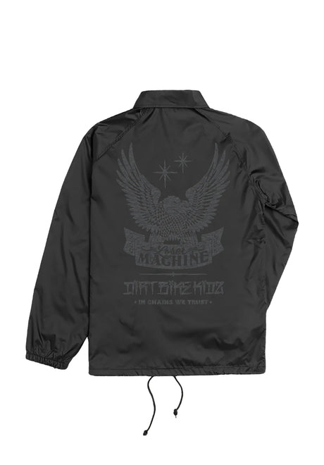 Loser-Machine x Dirt Bike Kidz High Beams Übergangsjacke black – Vorderansicht