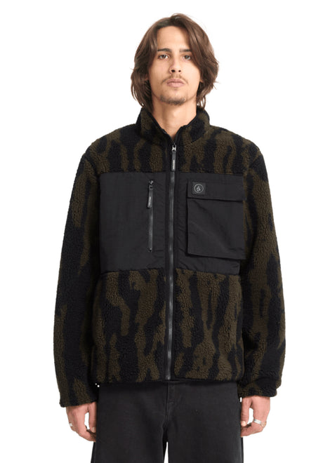 Volcom Storm Stone Übergangsjacke sageleaf – Vorderansicht