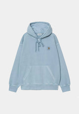 Hooded Nelson claybluegarmentdyed Vorderansicht