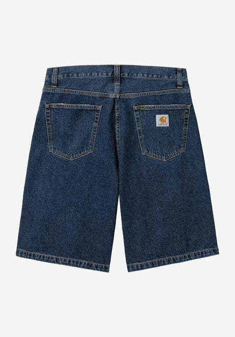 Carhartt WIP Langdon Jeans-Short bluestonewashed – Rückenansicht