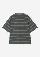 Hanson hansonstripe-kale-greengarmentdyed Rueckenansicht