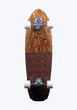 Teahupoo Power Surfing 34 Surfskate brown Vorderansicht